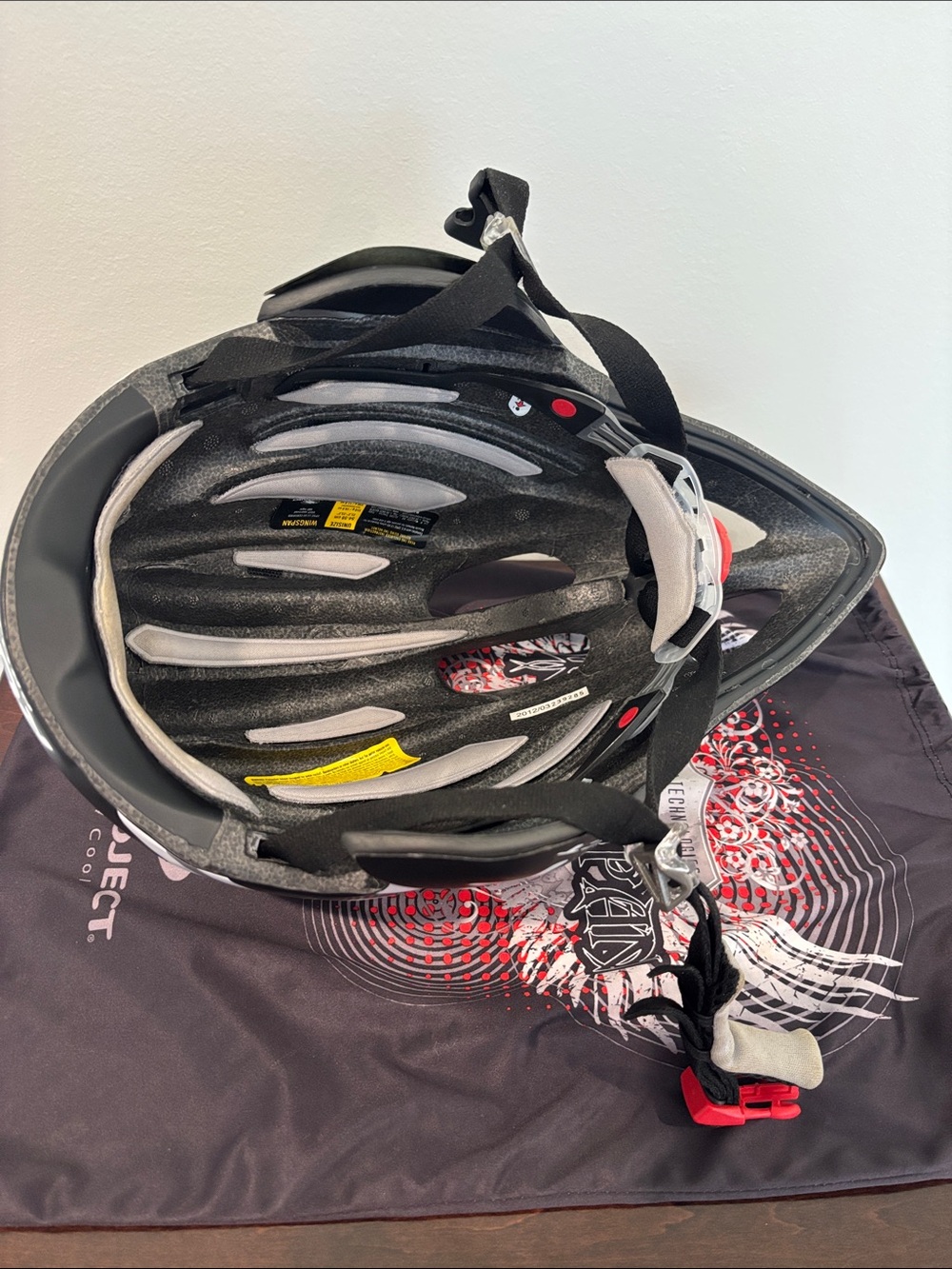 RUDY Black Time-Trial Aerodynamic Cycling Helmet - Picture 2 of 8